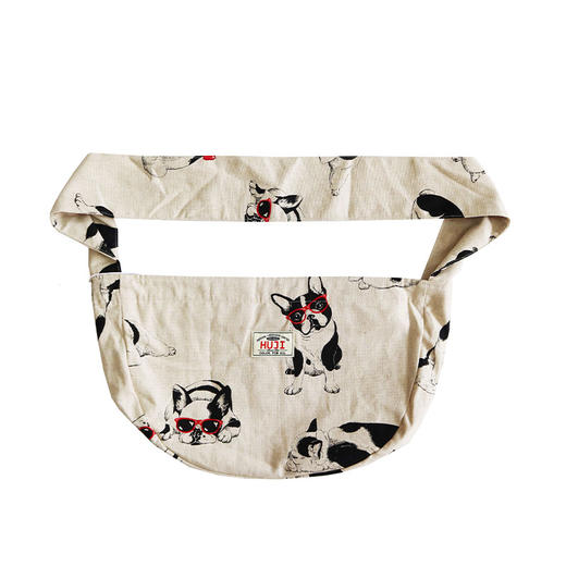 HUJI祤集Hobo斜挎包插画复古印花 商品图1