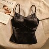 「买1送1！59.9到手两件」中国风国潮提花缎面吊带背心 女带胸垫高级感小众短款打底上衣 商品缩略图2