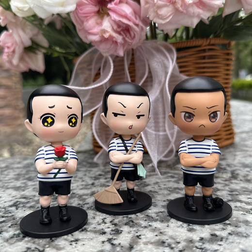 【小萌体能手办系列】8cm体能手办公仔摆件 创意造型玩具手办车载摆件m 商品图2