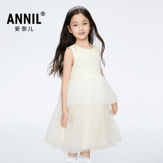 安奈儿女童装礼裙ag423779 商品图0