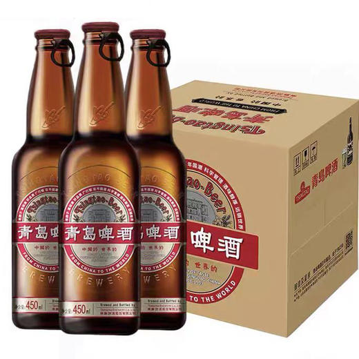 [啤酒]青岛啤酒国潮(便利装)450ml*6瓶整箱 商品图0