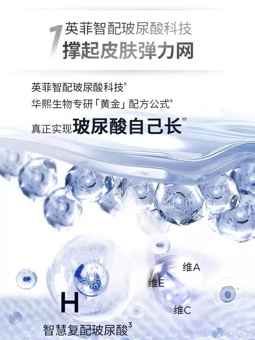 【到手50支】双11特惠 润百颜玻尿酸HACE抚纹靓透次抛精华液 抗老抗皱淡纹补水 商品图4