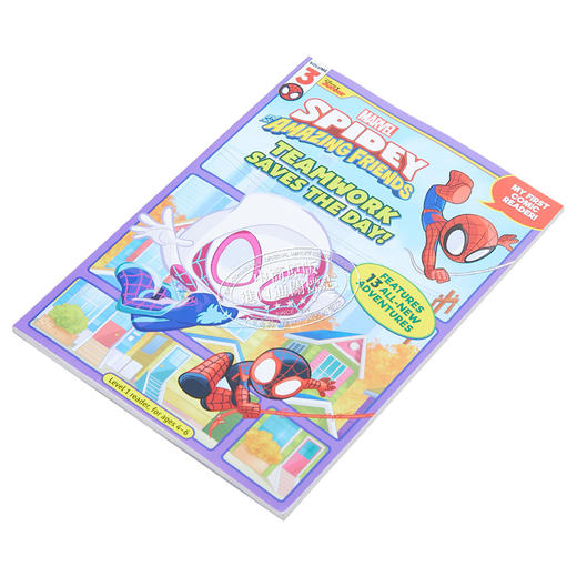 【中商原版】蜘蛛侠和他的神奇朋友 团队合作拯救了一天 Spidey and His Amazing Friends 英文原版 Marvel Press 商品图2