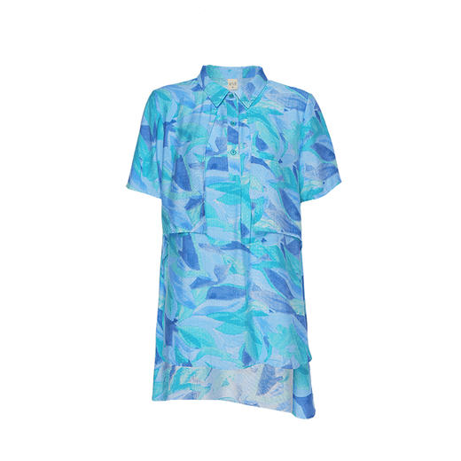 夏季衬衫 | 归遥层次感印花上衣 | 现货加急发 商品图4