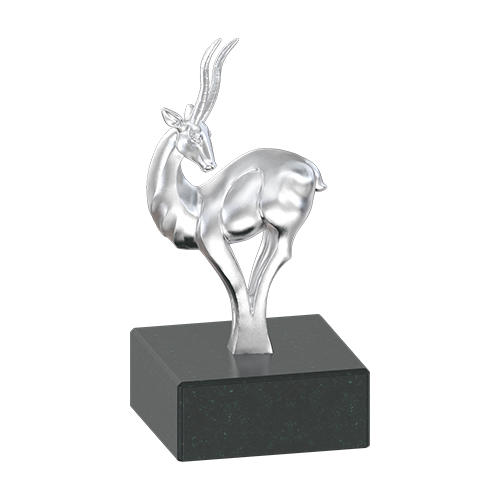 《福运生肖》吉祥十二生肖摆件 足银 足金 配和田玉（青玉） 仅接受定制  可指定克重 商品图4