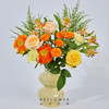 花点时间（Reflower）花束-橙心橙意 商品缩略图1