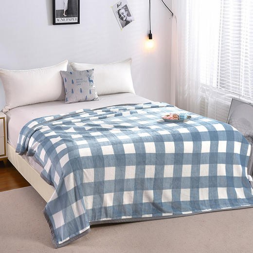 洁丽雅 品格新氧绒毯 JLY-TD892 180*200cm 商品图0