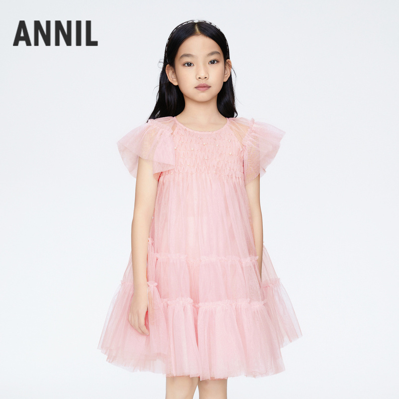 安奈儿女童装礼裙ag423781