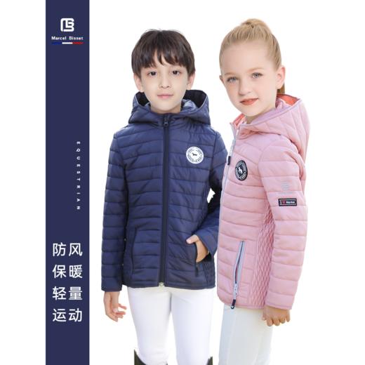 春夏儿童马术运动外套骑马保暖棉服马术上衣防风外套骑士服KL 商品图0