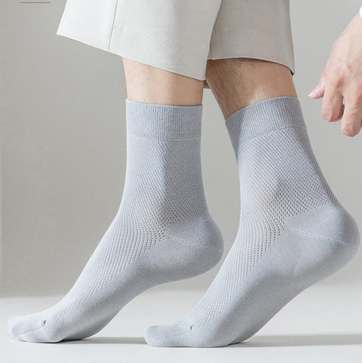 匹马棉网眼长短款男女袜｜进口匹马棉、舒适干爽【G】 商品图2