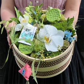 端午莲蓬花篮