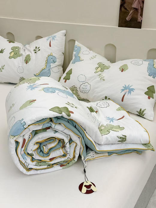 【出口韩国KR一体机洗A类双层纱夏凉被】舒服到爆炸！💥 商品图3