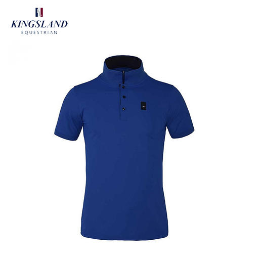 欧洲进口Kingsland夏季款儿童马术骑马短袖衬衫T恤男女同款 商品图3