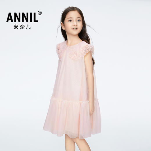 安奈儿女童装礼裙AG423783 商品图0