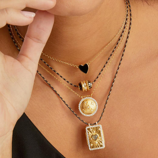 北京仓｜MYA-BAY-HEART BOHEME-爱心 守护符 项链［比利时设计师］ 商品图1