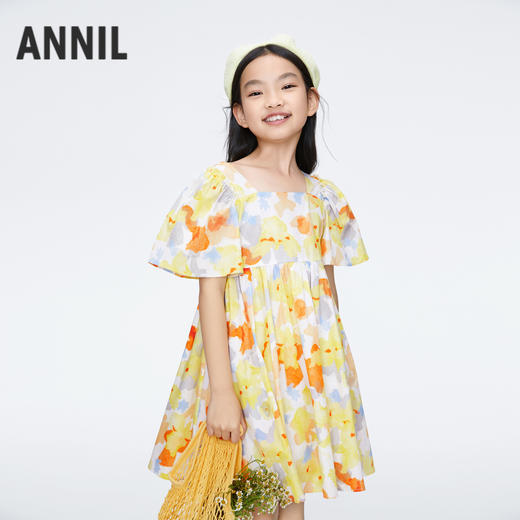 安奈儿女大童短袖	ag423803 商品图1