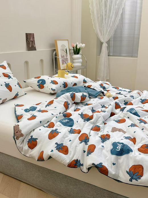 【出口韩国KR一体机洗A类双层纱夏凉被】舒服到爆炸！💥 商品图9