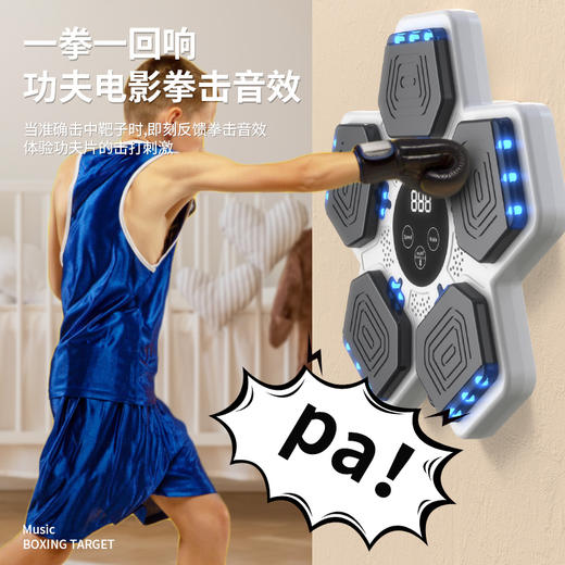 麦迪哈雷智能音乐健身拳击靶 释放压力 锻炼身体 商品图1