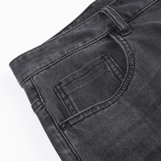 【新品上新】HX 水洗直筒牛仔长裤Y201420006101 商品图3