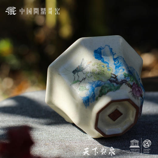 问鼎哥窑传世款八方杯（金盏银台） 商品图3