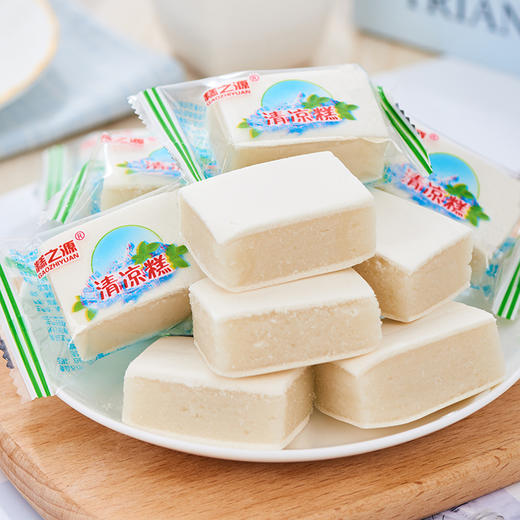 【秉承古法手工精制！湖南特产薄荷糕】湖南老式传统手工糕点，香甜不腻清凉爽口，质地细腻口感软糯，早餐儿时零食休闲解馋小零食Y 商品图0