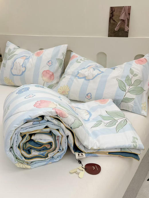 【出口韩国KR一体机洗A类双层纱夏凉被】舒服到爆炸！💥 商品图1