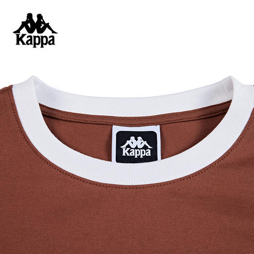 kappa卡帕背靠背纯棉短袖t恤女款夏季2024新款运动跑步半袖上衣潮K0E62TD10 商品图3