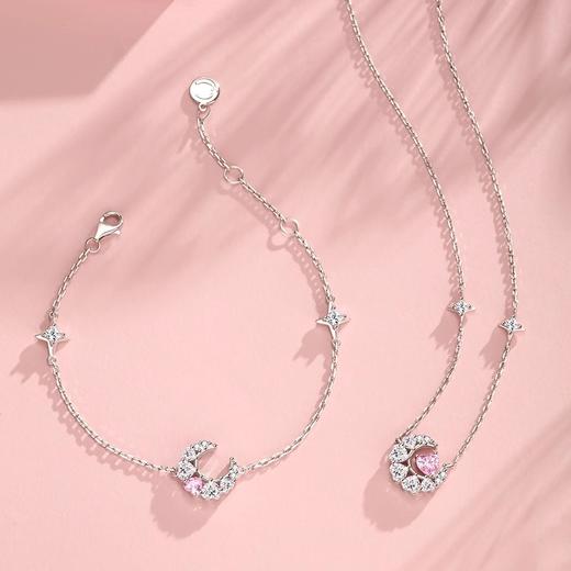 【明星同款】Fanci范琦【幻梦心月系列】心月手链女月亮小众设计生日礼物 商品图2