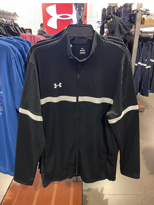 Under Armour/安德玛 男士立领拉链宽松休闲运动长袖卫衣外套 商品图0