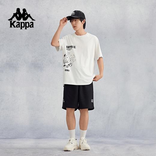 kappa卡帕背靠背夏季跑步运动上衣2024新款t恤男短袖休闲半袖男款K0E52TD14 商品图4