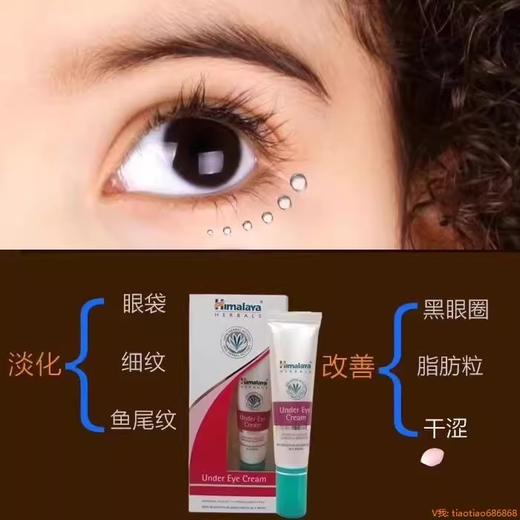 【中欧班列精选】印度Himalaya喜马拉雅植物草本滋润眼霜15ml/支 商品图4
