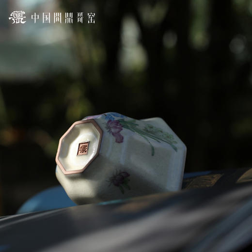 问鼎哥窑传世款八方杯（金盏银台） 商品图4