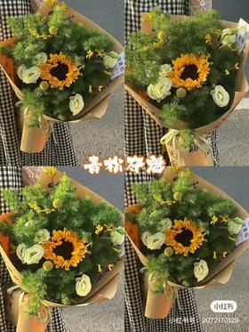 轻松夺魁花束
