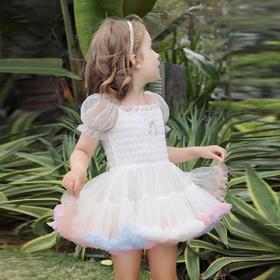 TUTU.KK女童夏季新款蓬蓬裙中小童加蓬tutu裙女宝百搭公主裙子XS-XL