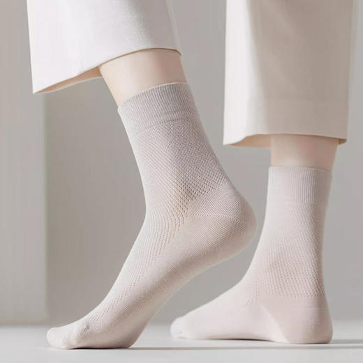 匹马棉网眼长短款男女袜｜进口匹马棉、舒适干爽【G】 商品图8