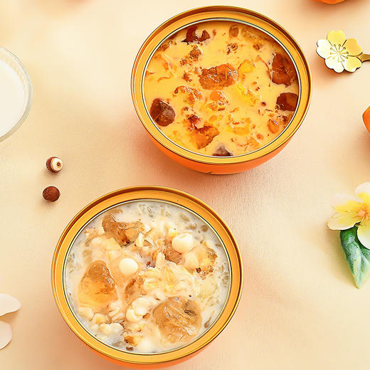 【胶养呵护  便携代餐】鲜炖桃胶（228g/碗(3碗/盒)） 商品图1