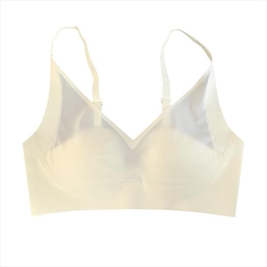 夏季【超薄凉感无痕内衣】网纱薄款大胸显小 爆款芒果杯小胸聚拢文胸  商品图4