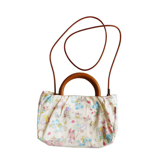 HUJI祤集Sunrise手提斜挎包插画小熊 商品图3