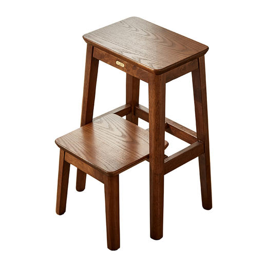 初心| 实木双层抽拉梯凳 商品图4