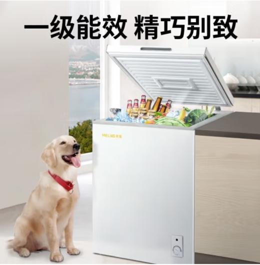 美菱冰柜（202758） 超低温减霜冰柜冷藏冷冻单温转换小冷柜一级能效节能 小冰柜 143DTS【-35℃减霜】白色 143L 商品图1