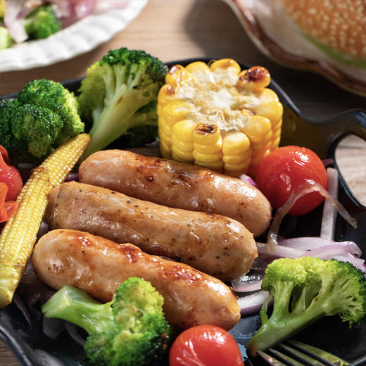 心选丨追肉记无添加爆汁肉肠台式烤肠早餐肠 320g*3盒 商品图2