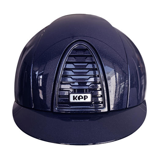 KEP马术头盔意大利进口钻石蓝CROMO 2.0METAL骑士头盔骑马头盔 商品图4