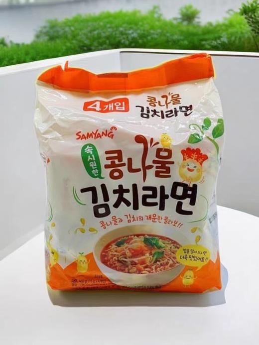 [멀티팩]삼양 콩나물 김치라면 115g*4 商品图0