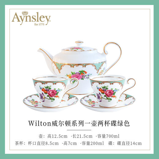 英国Aynsley安斯丽威尔顿欧式骨瓷小众咖啡杯套装下午茶茶具礼盒 商品图0