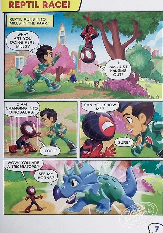 【中商原版】蜘蛛侠和他的神奇朋友 团队合作拯救了一天 Spidey and His Amazing Friends 英文原版 Marvel Press 商品图5