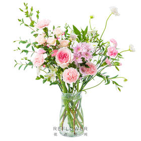 花点时间（Reflower）花束-花晨月夕