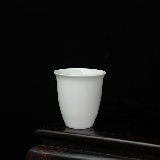 暗香疏影 留香杯白瓷单杯闻香杯个人专用陶瓷茶杯品茗杯瓷杯 商品图2