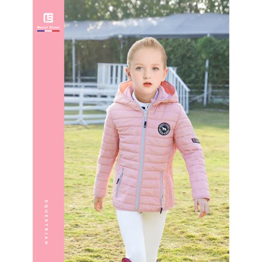 春夏儿童马术运动外套骑马保暖棉服马术上衣防风外套骑士服KL 商品图2