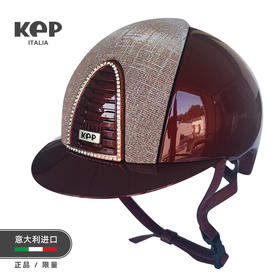 KEP意大利进口马术头盔红色CROMO2.0 METAL 骑士头盔