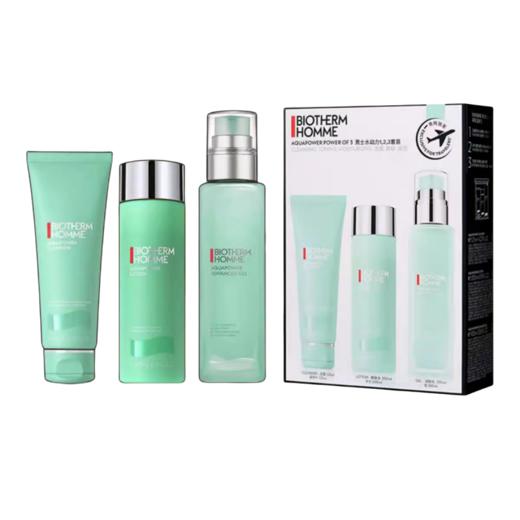 BIOTHERM/碧欧泉 男士水动力 保湿三件套装洁面乳125ml+爽肤水200ml+保湿乳75ml） 商品图0